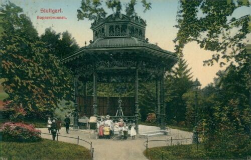 Ansichtskarte stuttgart - ansichtskarte,