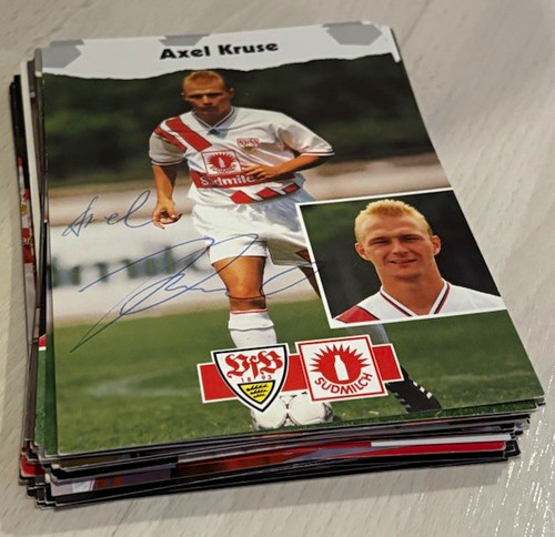Vfb stuttgart autogrammkarten - stuttgart,
