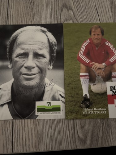 Top autogrammkarten helmut - top,