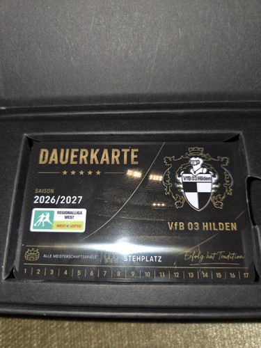 Dauerkarte vfb hilden - dauerkarte,