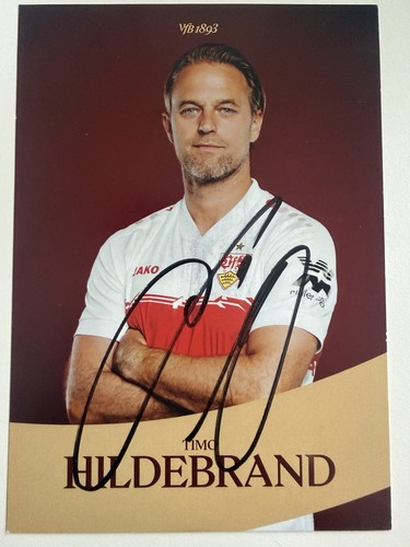 Autogrammkarte timo hildebrand - timo,
