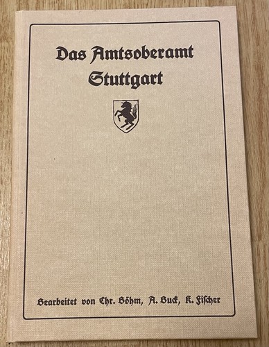 Das amtsoberamt stuttgart - stuttgart, –