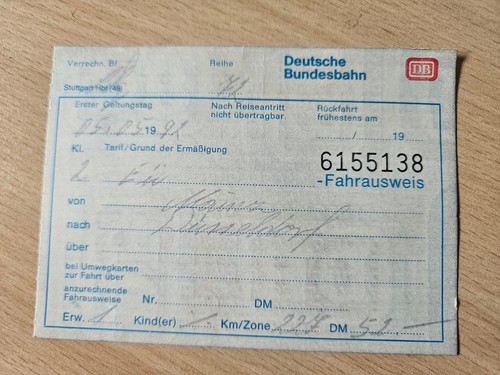 Fahrkarte stuttgart hbf - fahrkarte,