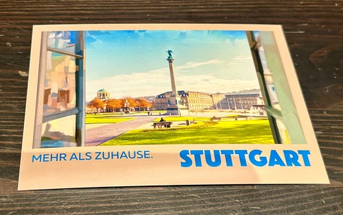 Postkarte stuttgart mehr - mehr, als