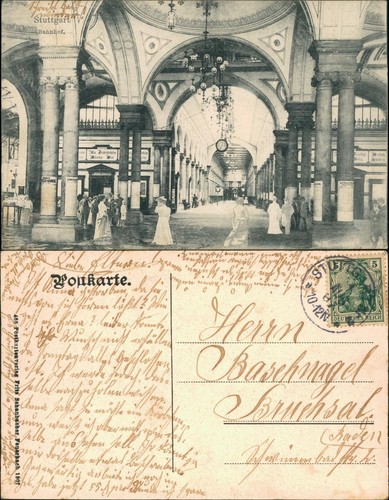 Ansichtskarte stuttgart - ansichtskarte,