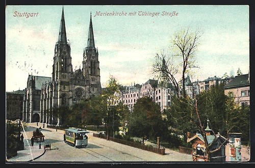 Stuttgart marienkirche und - stuttgart,,