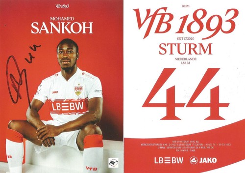 Mohamed sankoh vfb stuttgart - sankoh, ,