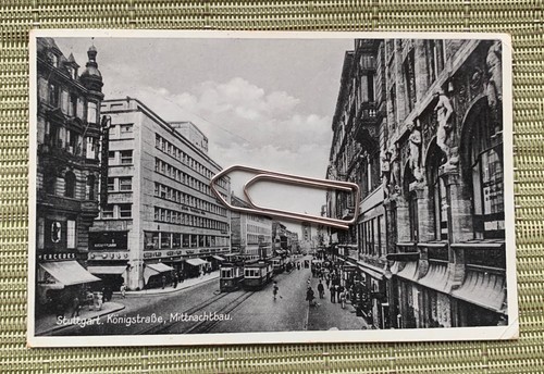 Alte postkarte stuttgart - ak,