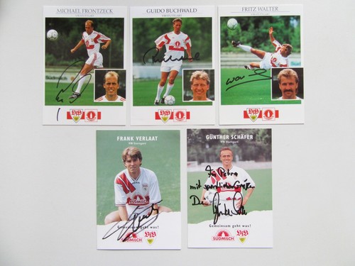 Autogrammkarten vfb - autogrammkarten,