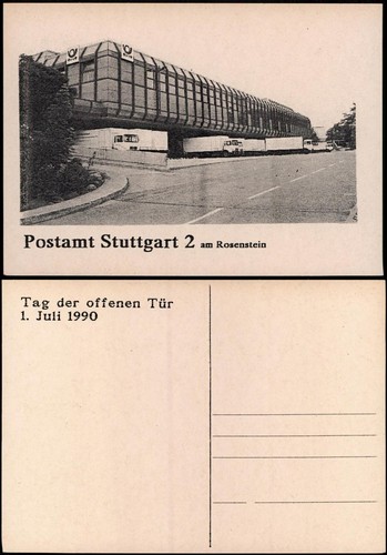 Stuttgart sonder postkarte - stuttgart, sonder-postkarte