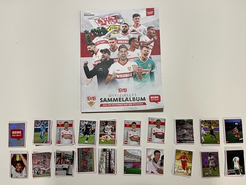 Rewe sammelkarten sticker vfb - rewe,