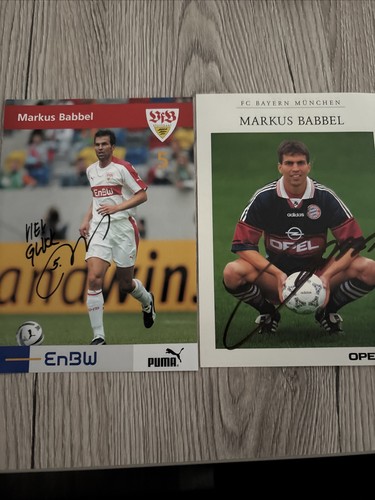 Top autogrammkarten markus - top,