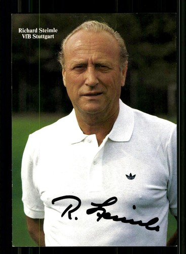Richard steimle autogrammkarte - richard,